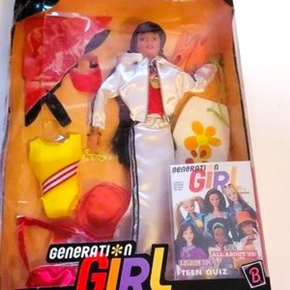 Vintage Barbie Generation Girl Ana Sports Doll Collectible Mattel Doll Y2K Barbi